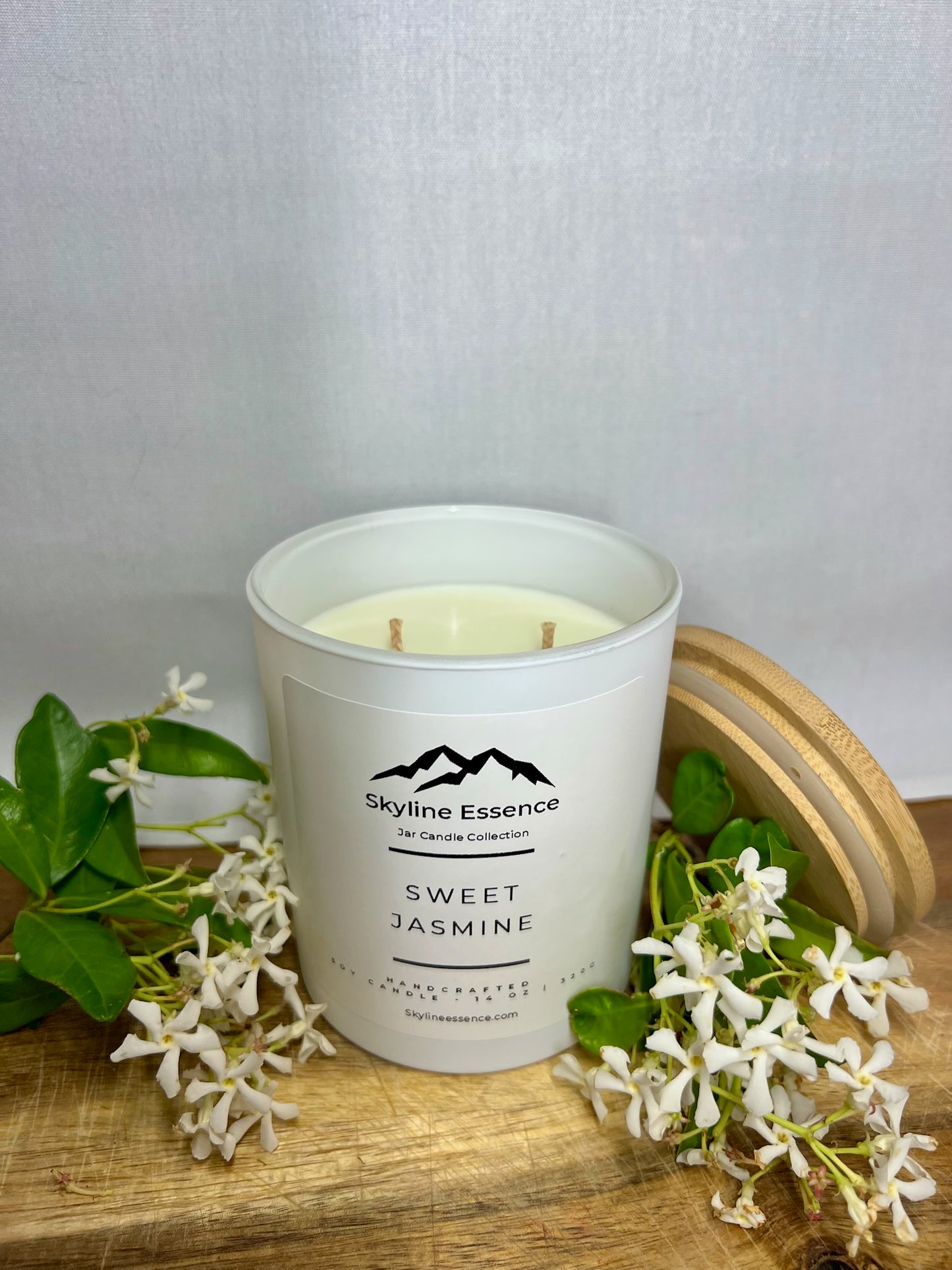Sweet Jasmine - Matte White Jars