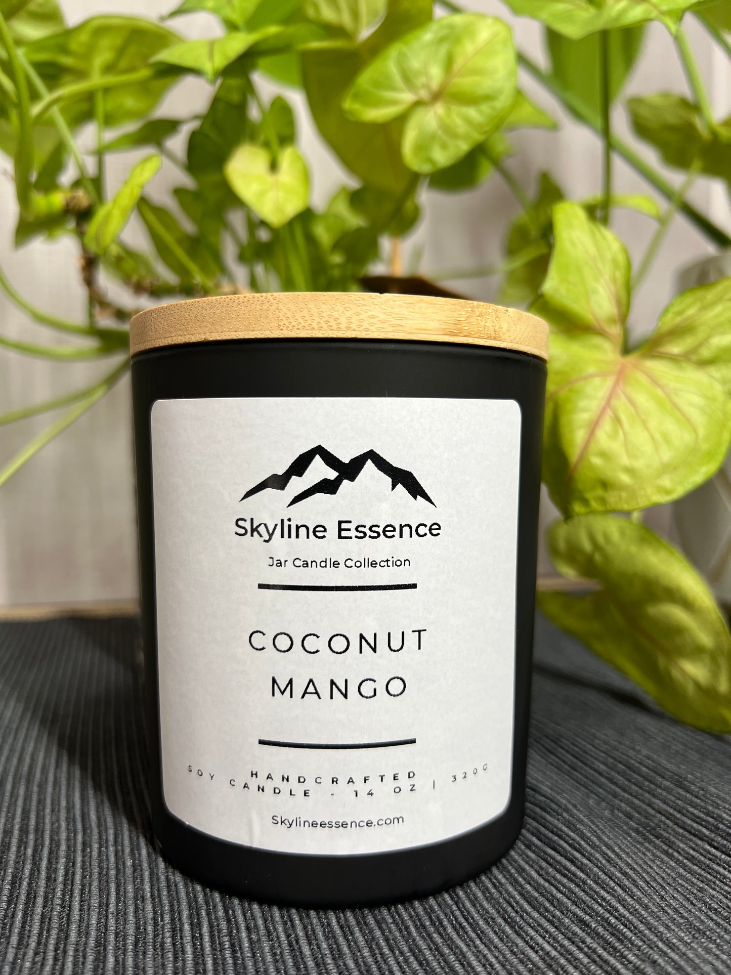 Coconut Mango - Matte Black Jar