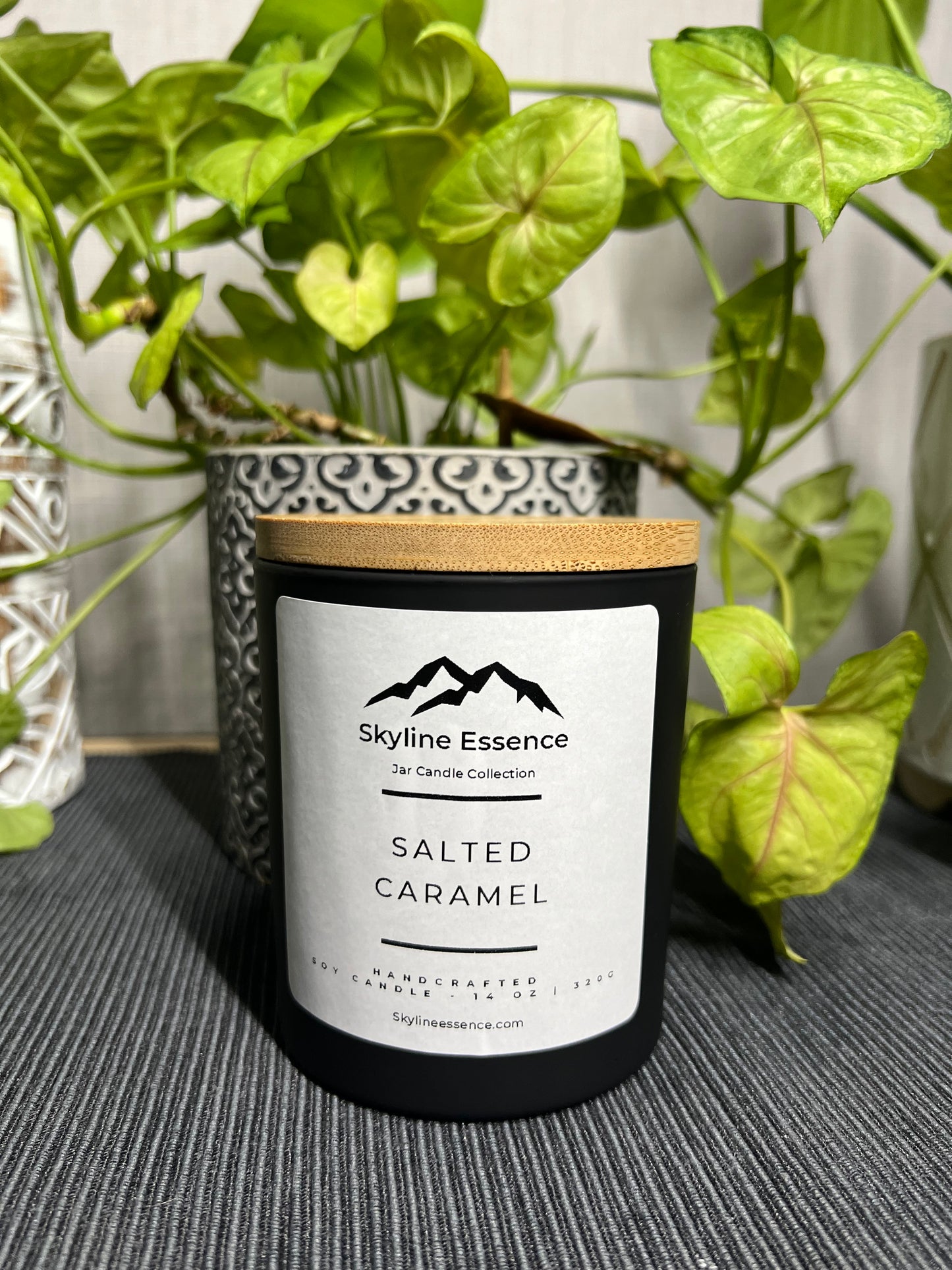 Salted Caramel - Matte Black Jar