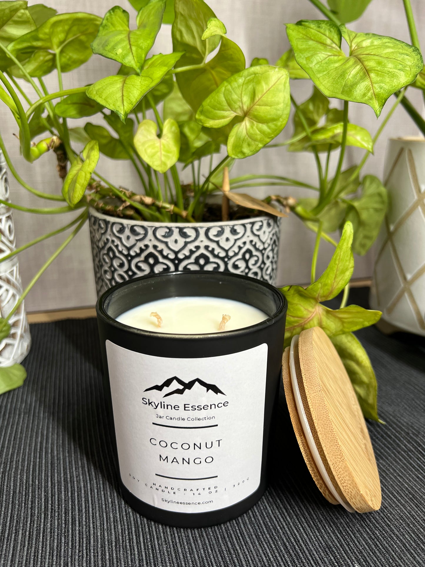 Coconut Mango - Matte Black Jar