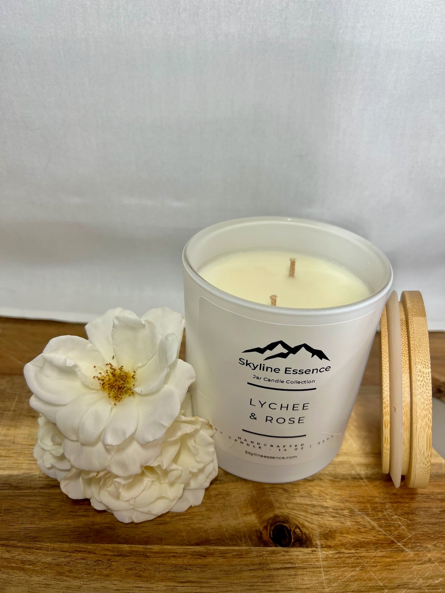 Lychee & Rose - Matte White Jars