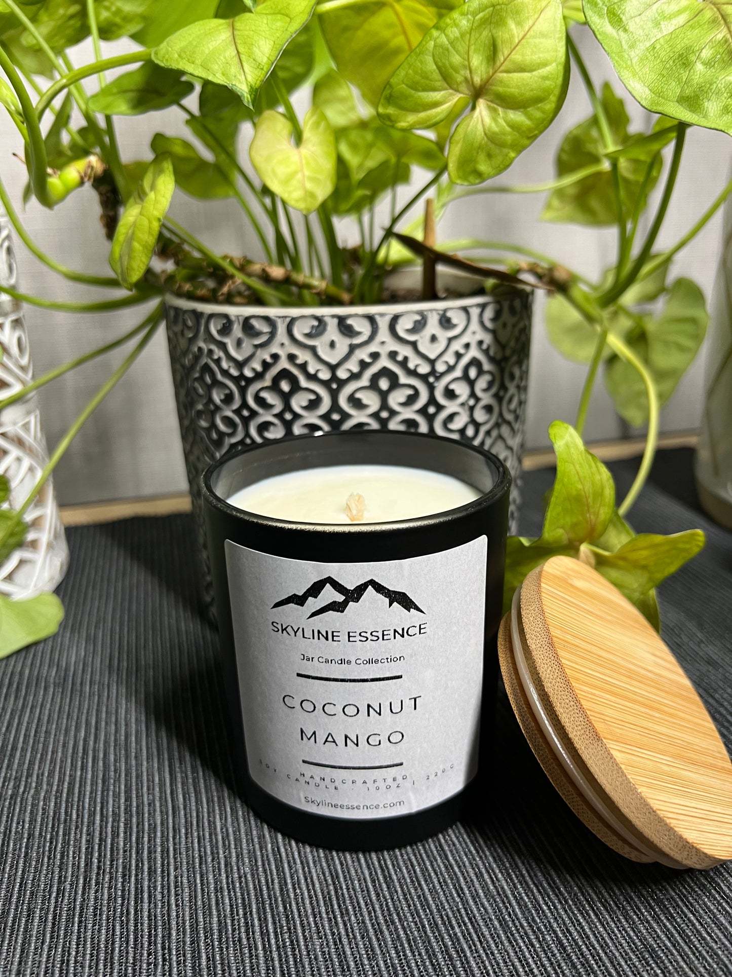 Coconut Mango - Matte Black Jar
