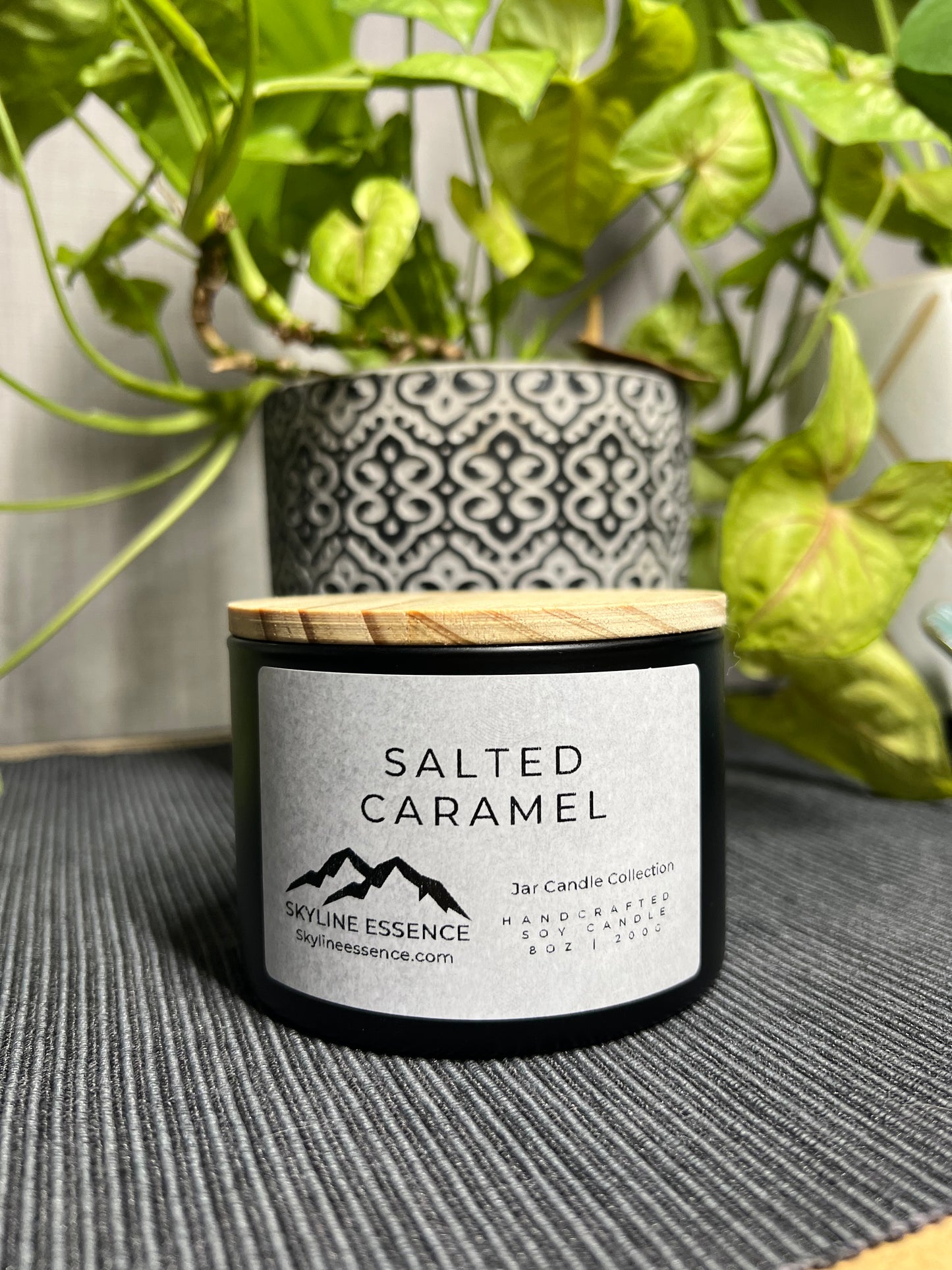Salted Caramel - Matte Black Jar