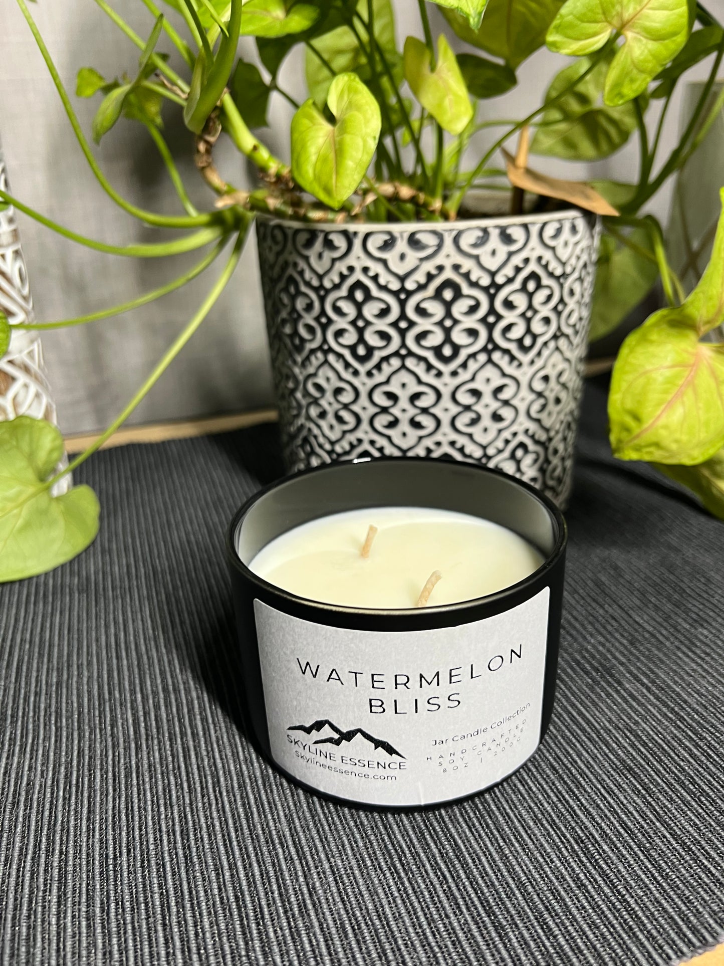 Watermelon Bliss - Matte Black Jar