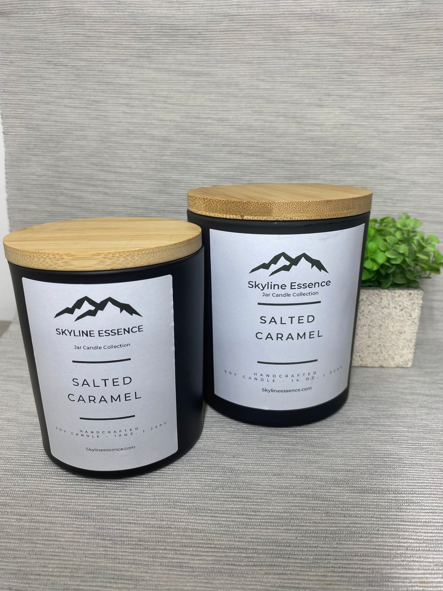 Salted Caramel - Matte Black Jar