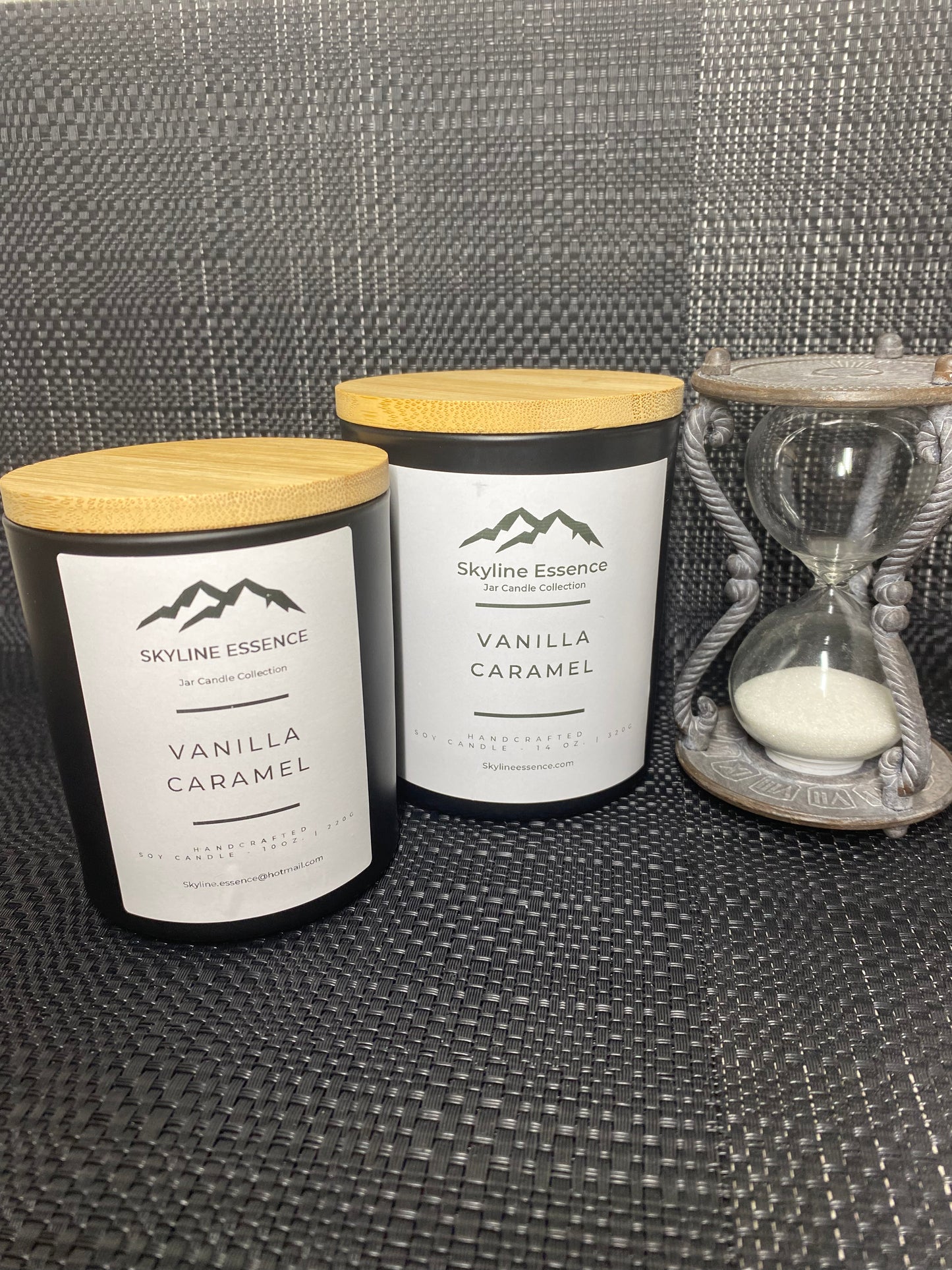 Vanilla Caramel - Matte Black Jar
