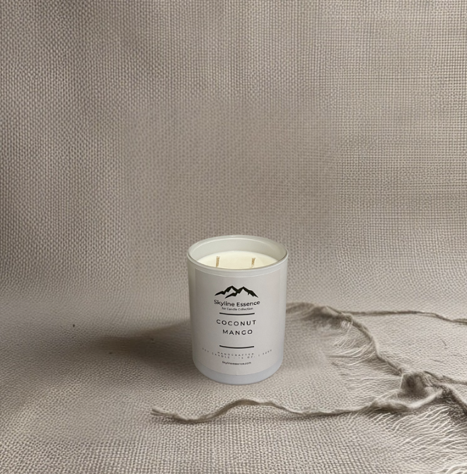 Coconut Mango - Matte White Jar