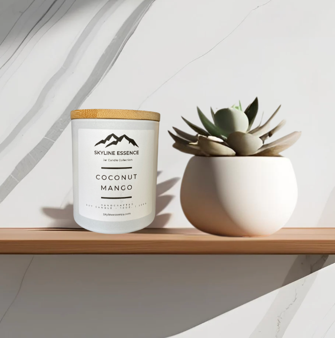 Coconut Mango - Matte White Jar