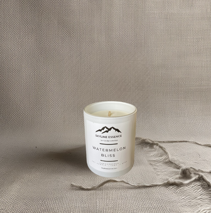 Watermelon Bliss - Matte White Jar