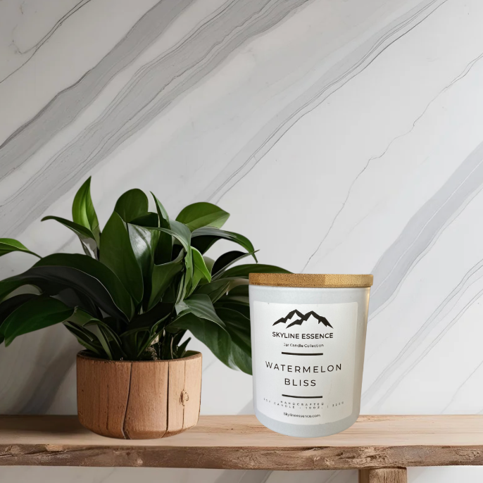 Watermelon Bliss - Matte White Jar