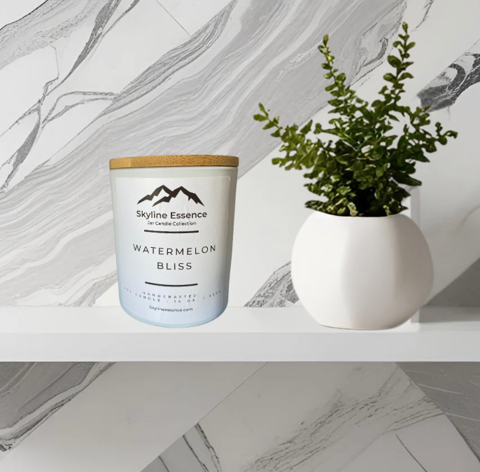 Watermelon Bliss - Matte White Jar