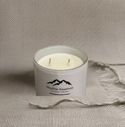 Champagne & strawberries - Matte White Jar