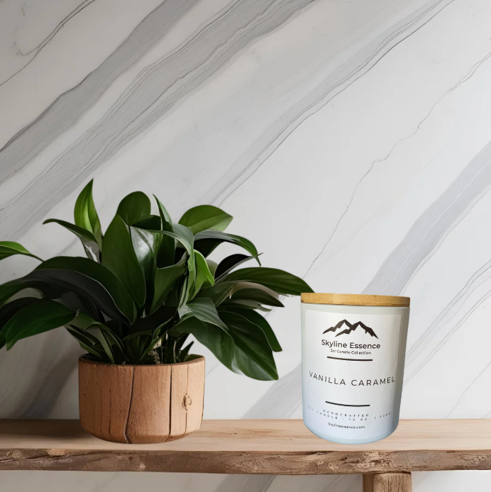 Vanilla Caramel - Matte White Jar