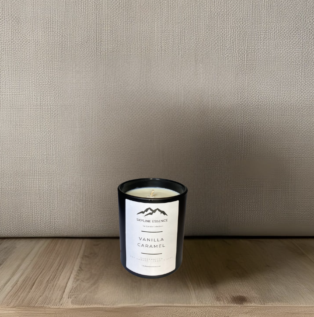 Vanilla Caramel - Matte Black Jar