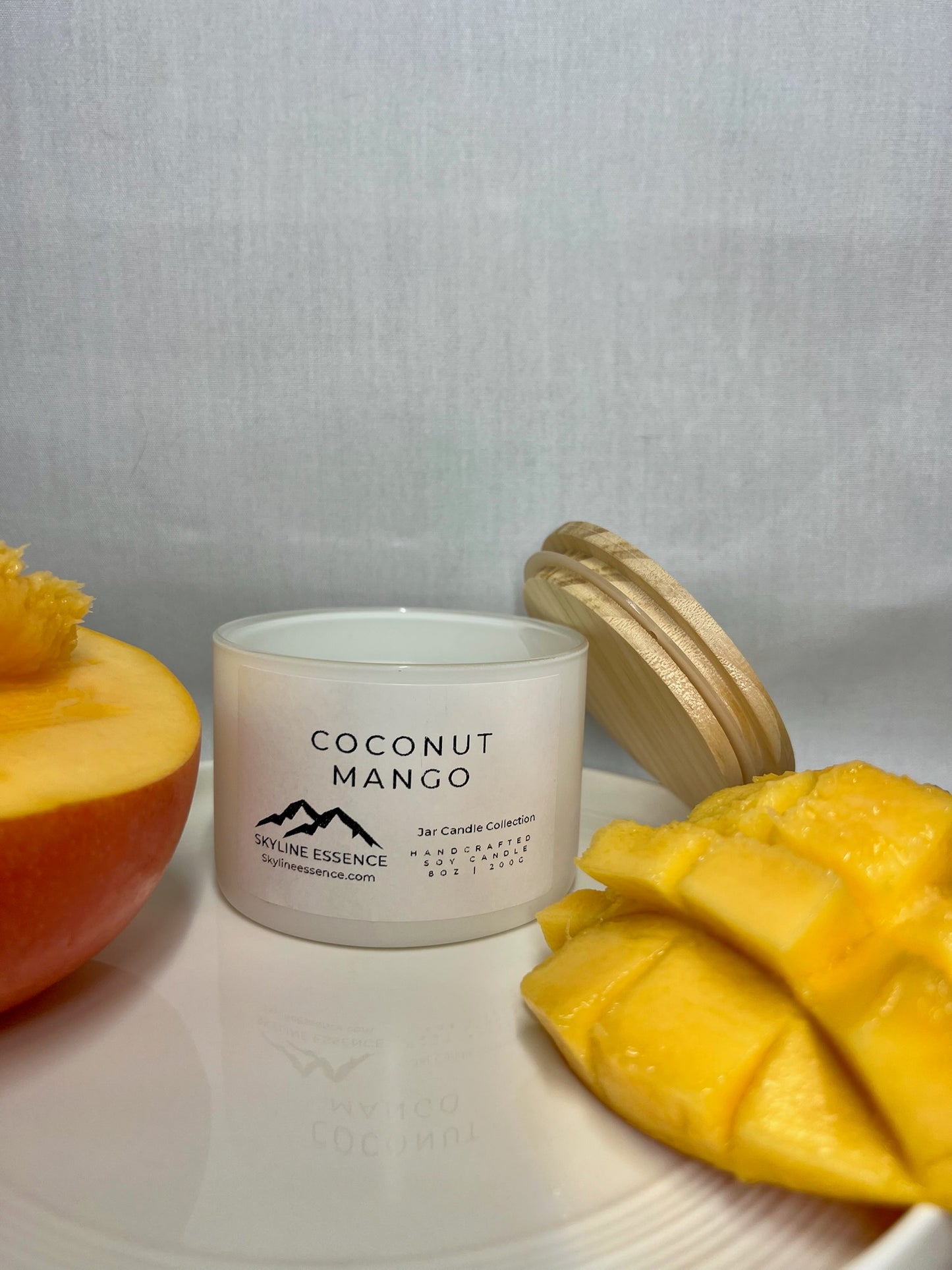Coconut Mango - Matte White Jars