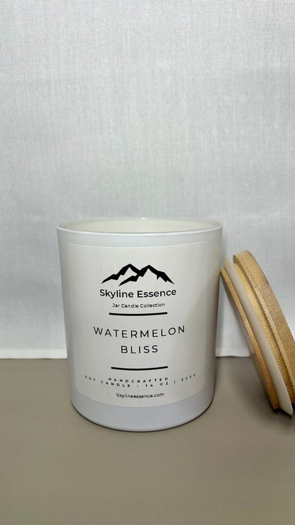 Watermelon Bliss - Matte White Jars