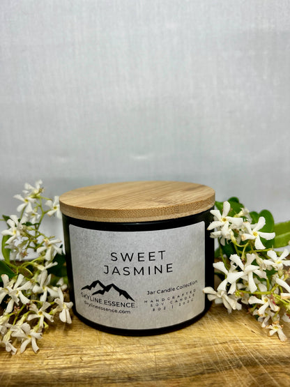 Sweet Jasmine - Matte Black Jars