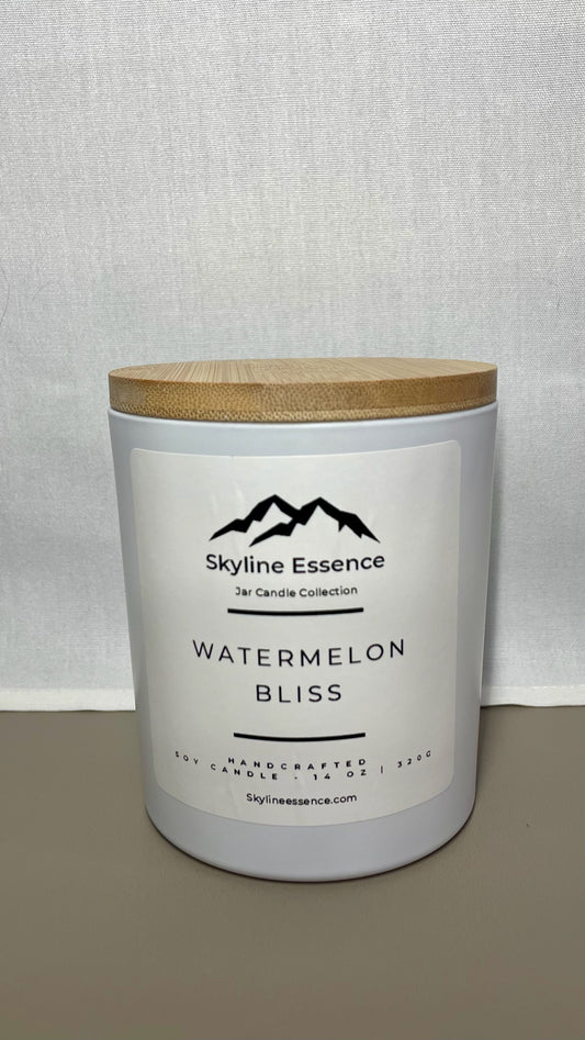 Watermelon Bliss - Matte White Jars