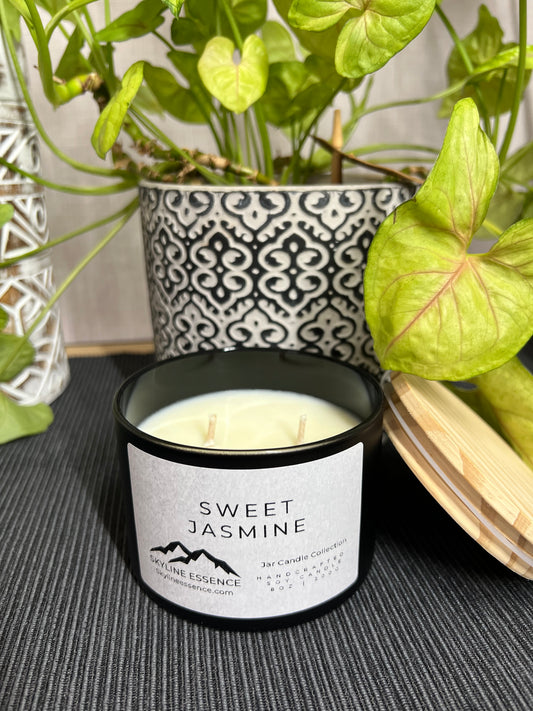 Sweet Jasmine - Matte Black Jar