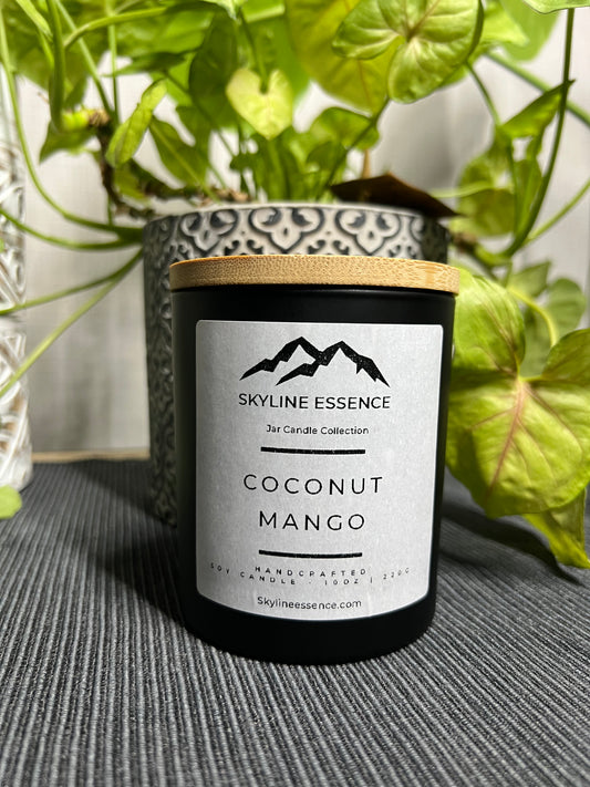 Coconut Mango  - Matte Black Jar