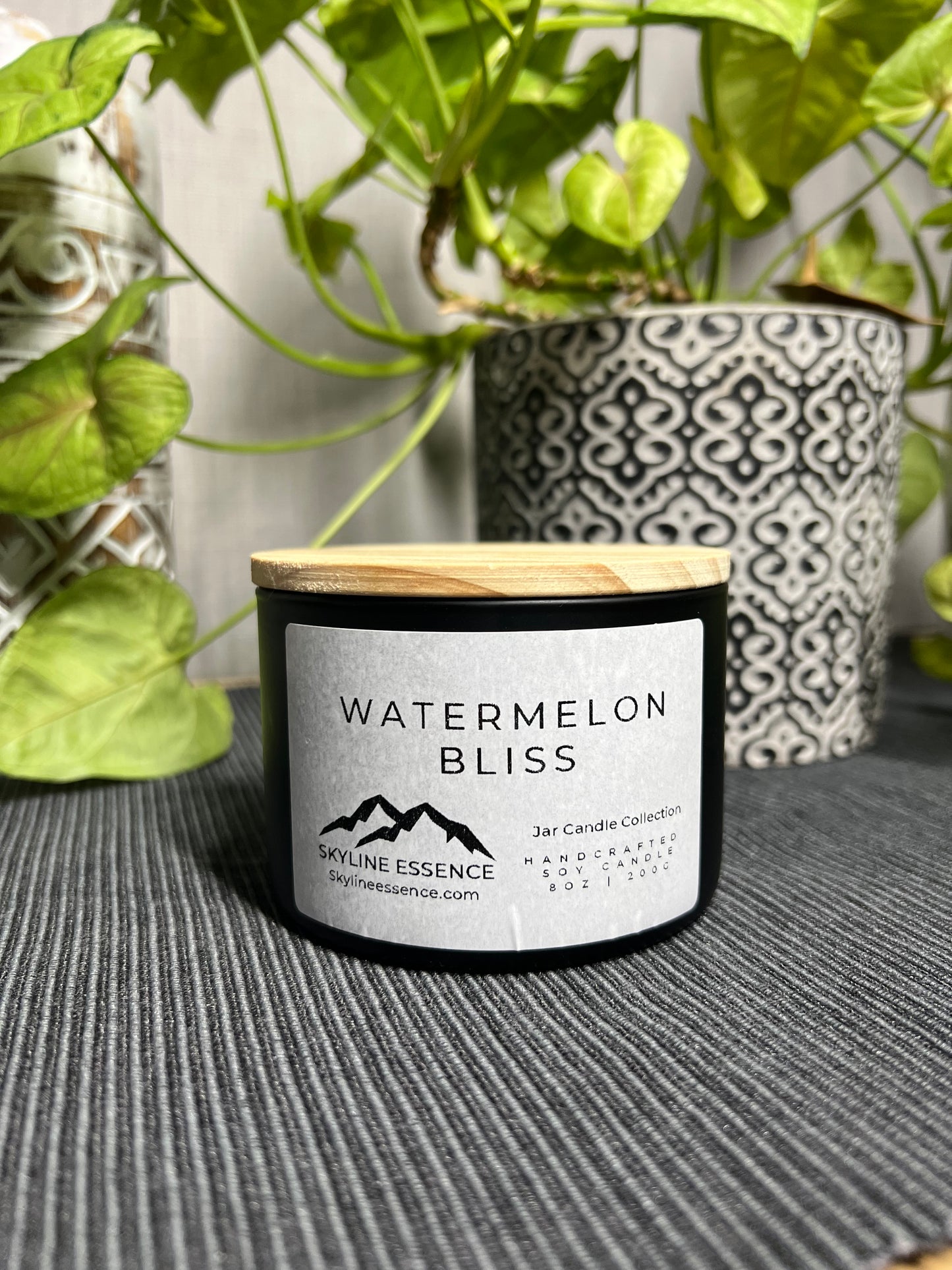 Watermelon Bliss  - Matte Black Jar