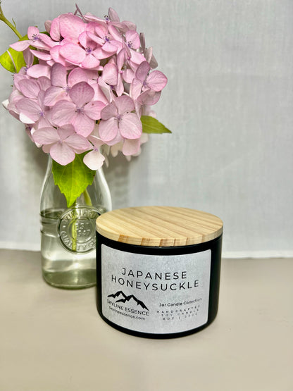 Japanese Honeysuckle  - Matte Black Jars