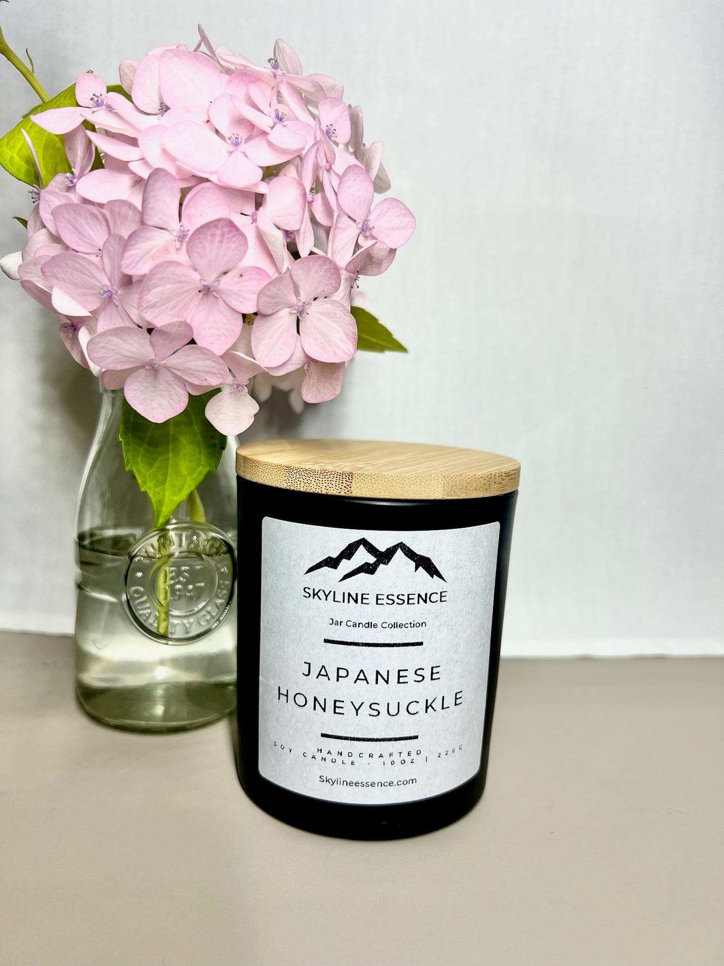 Japanese Honeysuckle  - Matte Black Jars
