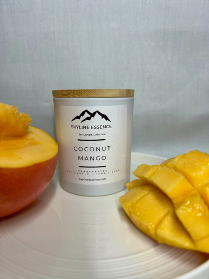 Coconut Mango - Matte White Jars
