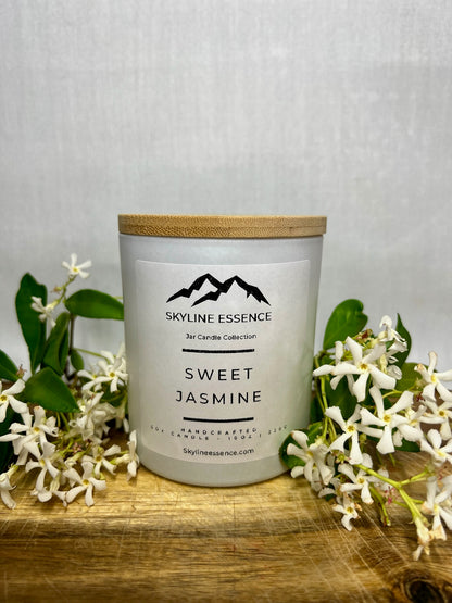 Sweet Jasmine - Matte White Jars
