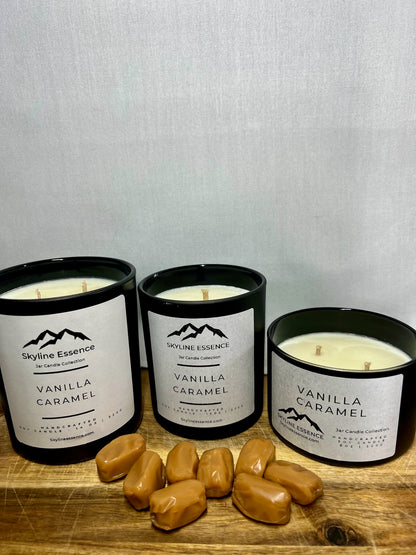 Vanilla Caramel - Matte Black Jars