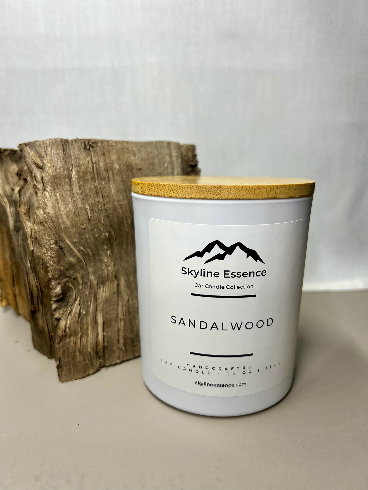 Sandalwood - Matte White Jars