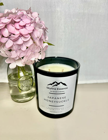 Japanese Honeysuckle  - Matte Black Jars
