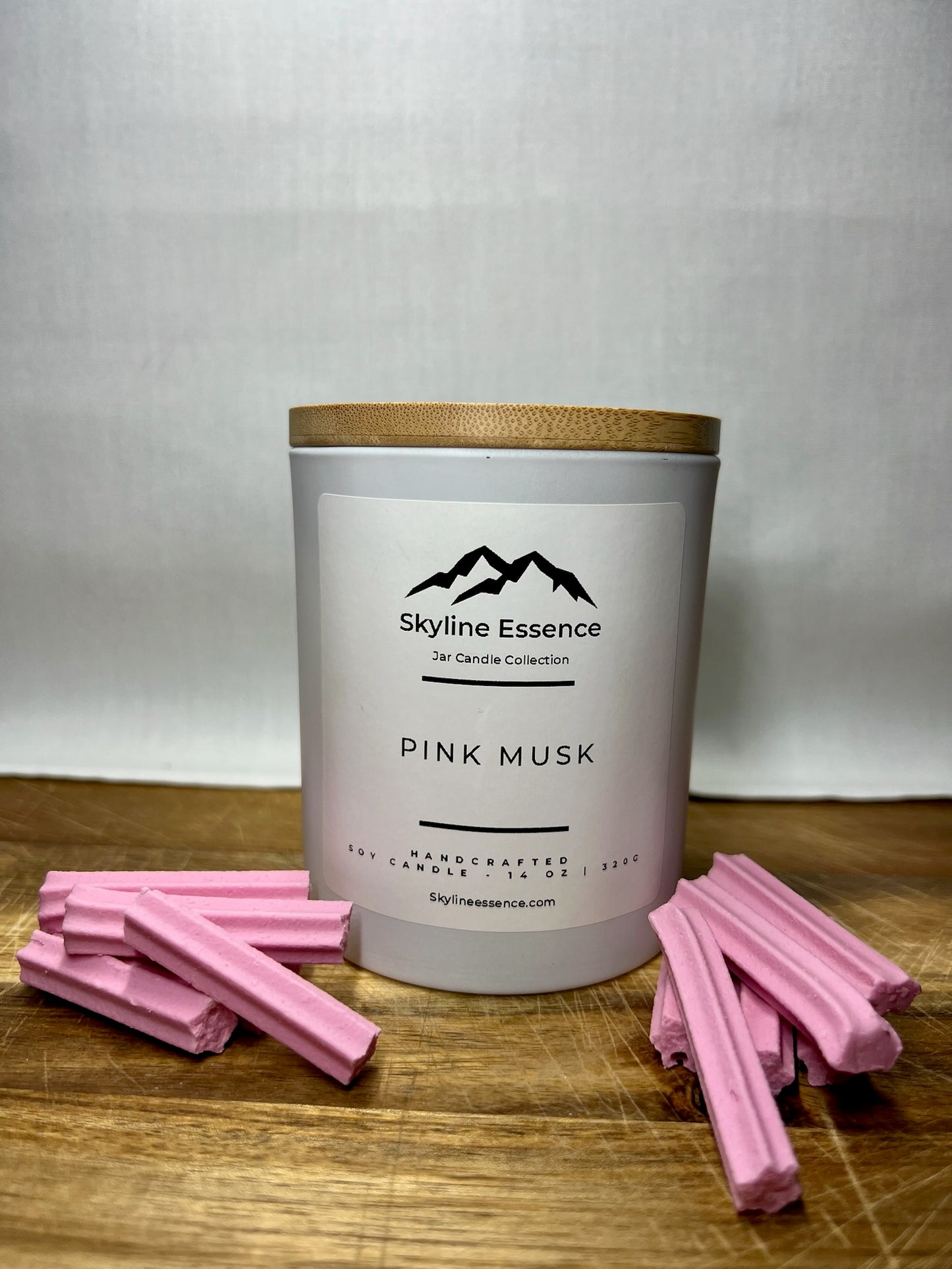 Pink Musk - Matte White Jars