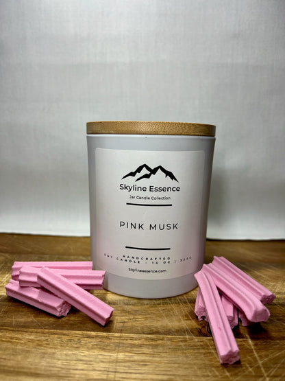 Pink Musk - Matte White Jars