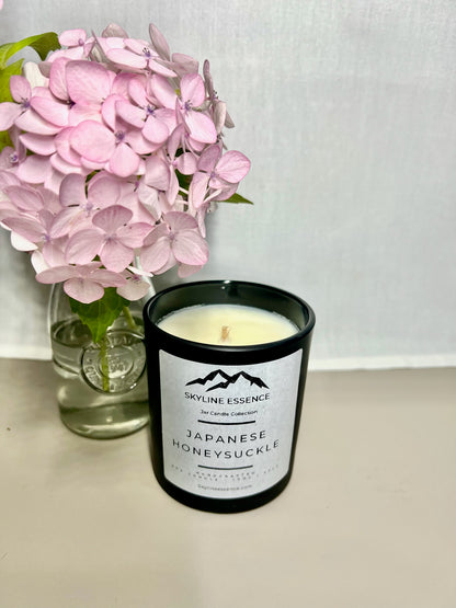 Japanese Honeysuckle  - Matte Black Jars