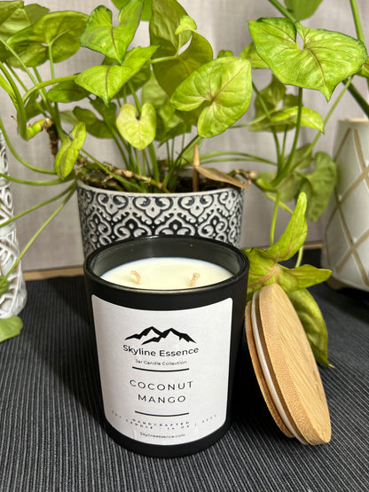 Coconut Mango  - Matte Black Jar