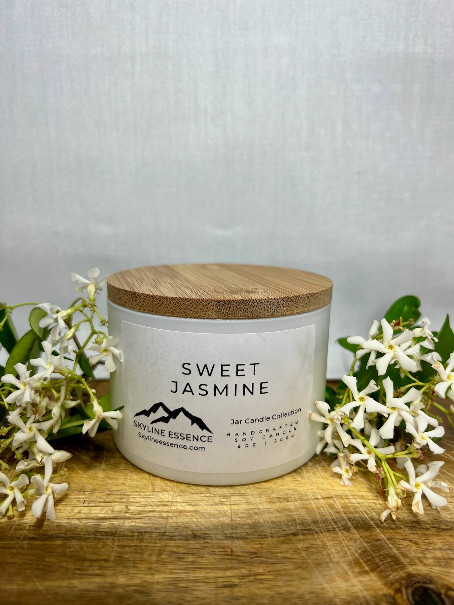 Sweet Jasmine - Matte White Jars