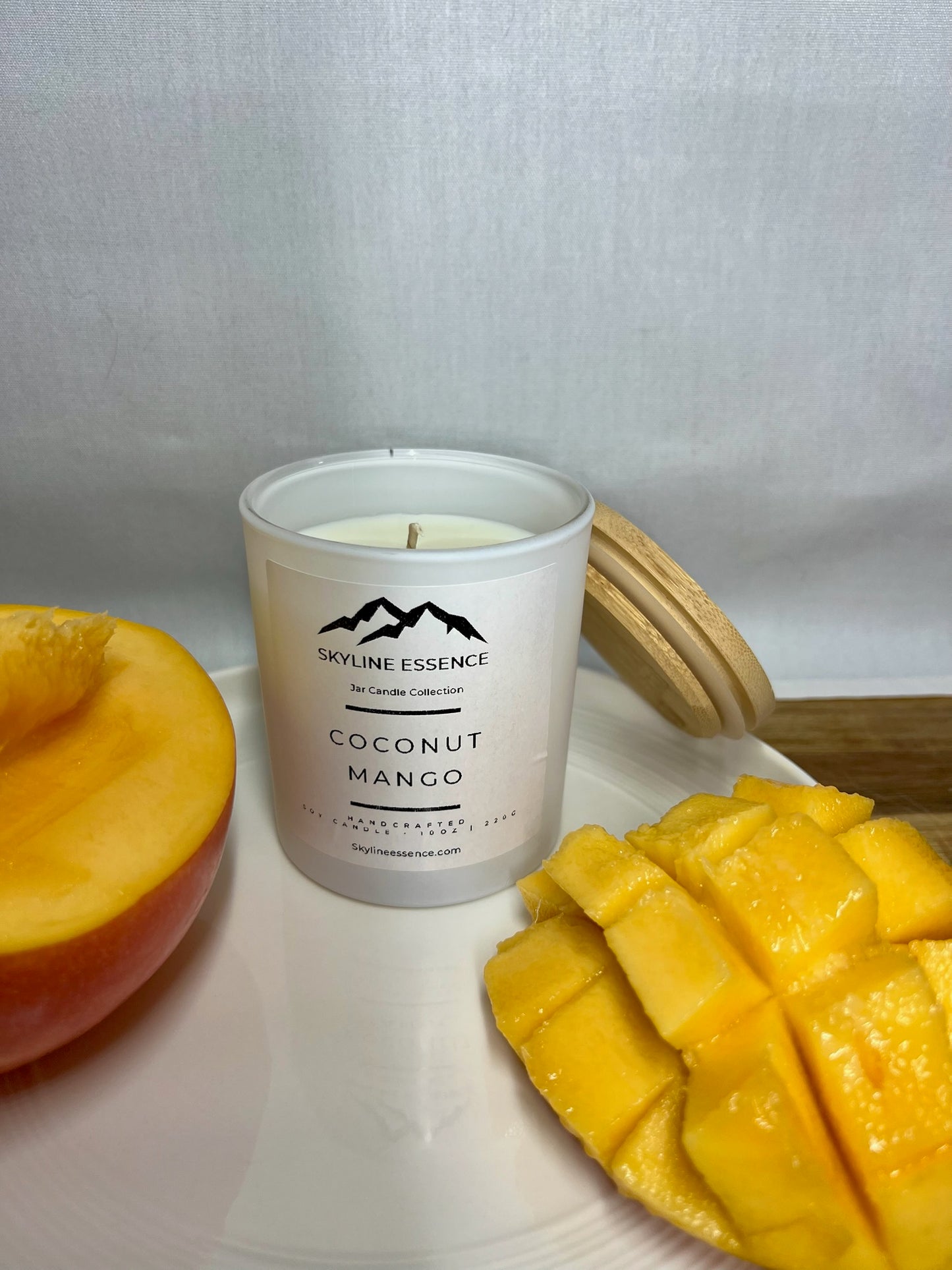 Coconut Mango - Matte White Jars