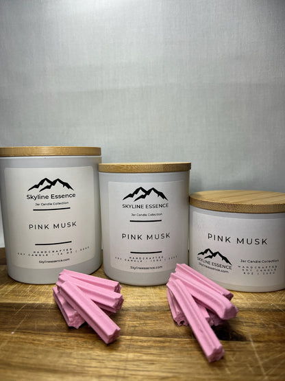 Pink Musk - Matte White Jars