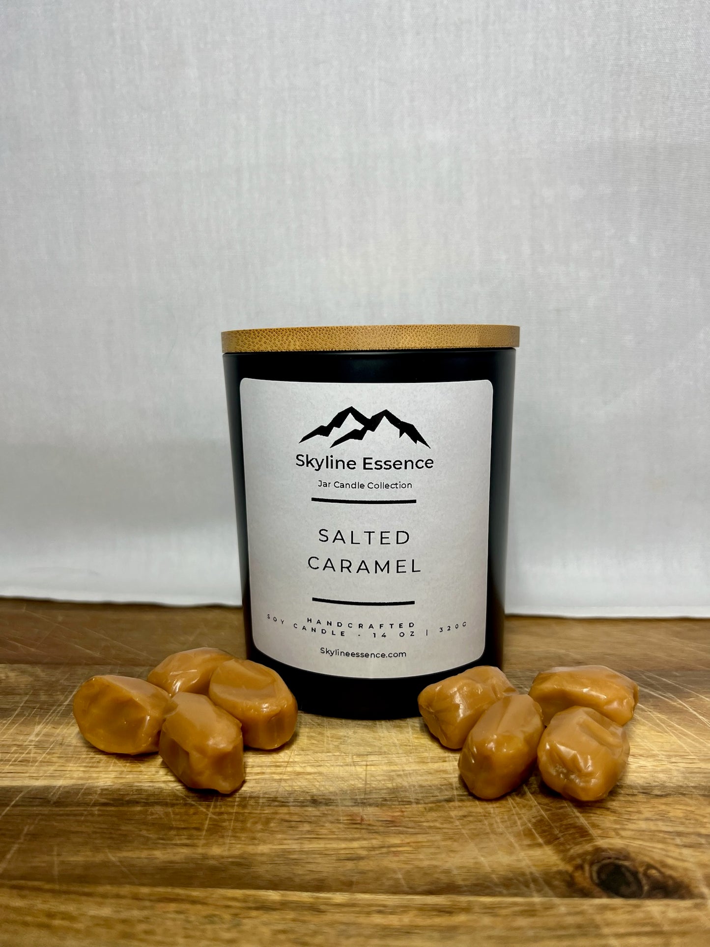 Salted Caramel - Matte Black Jars