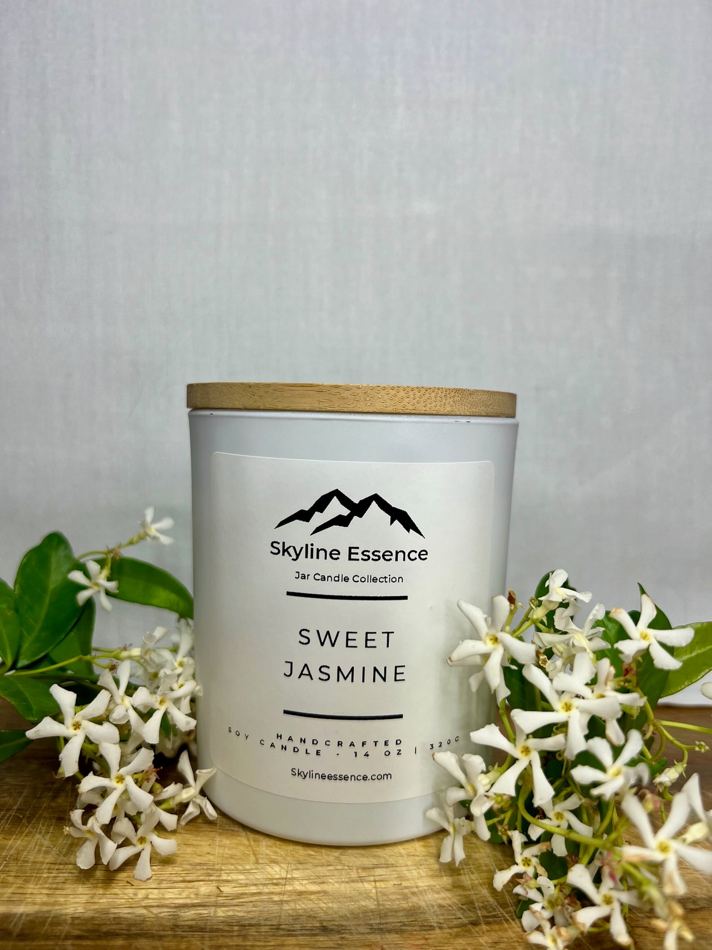 Sweet Jasmine - Matte White Jars