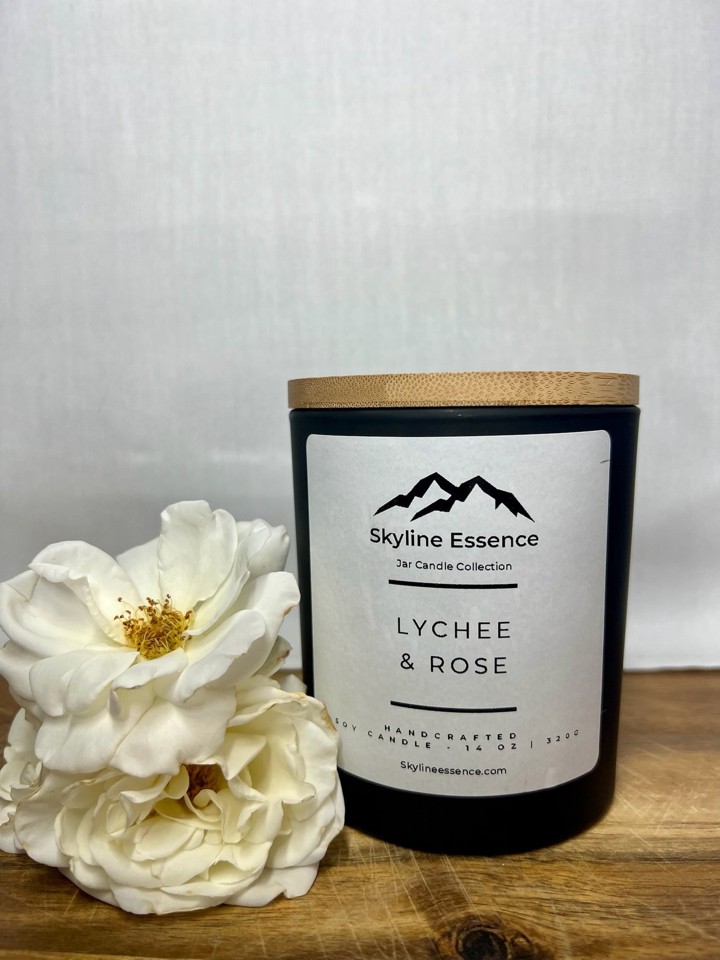 Lychee & Rose - Matte Black Jars