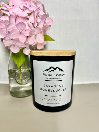 Japanese Honeysuckle  - Matte Black Jars