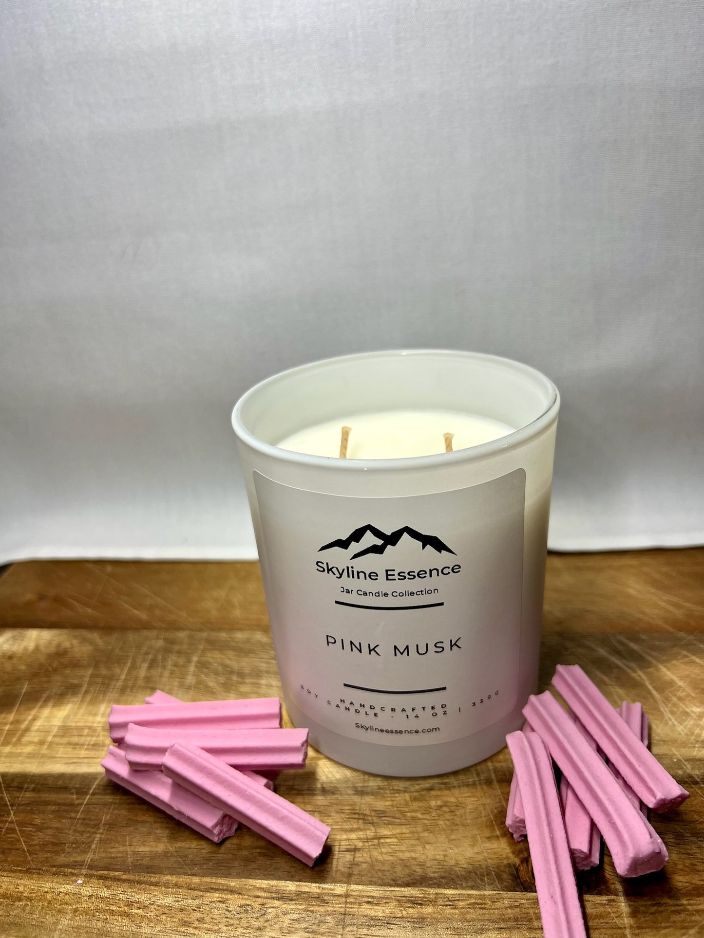 Pink Musk - Matte White Jars