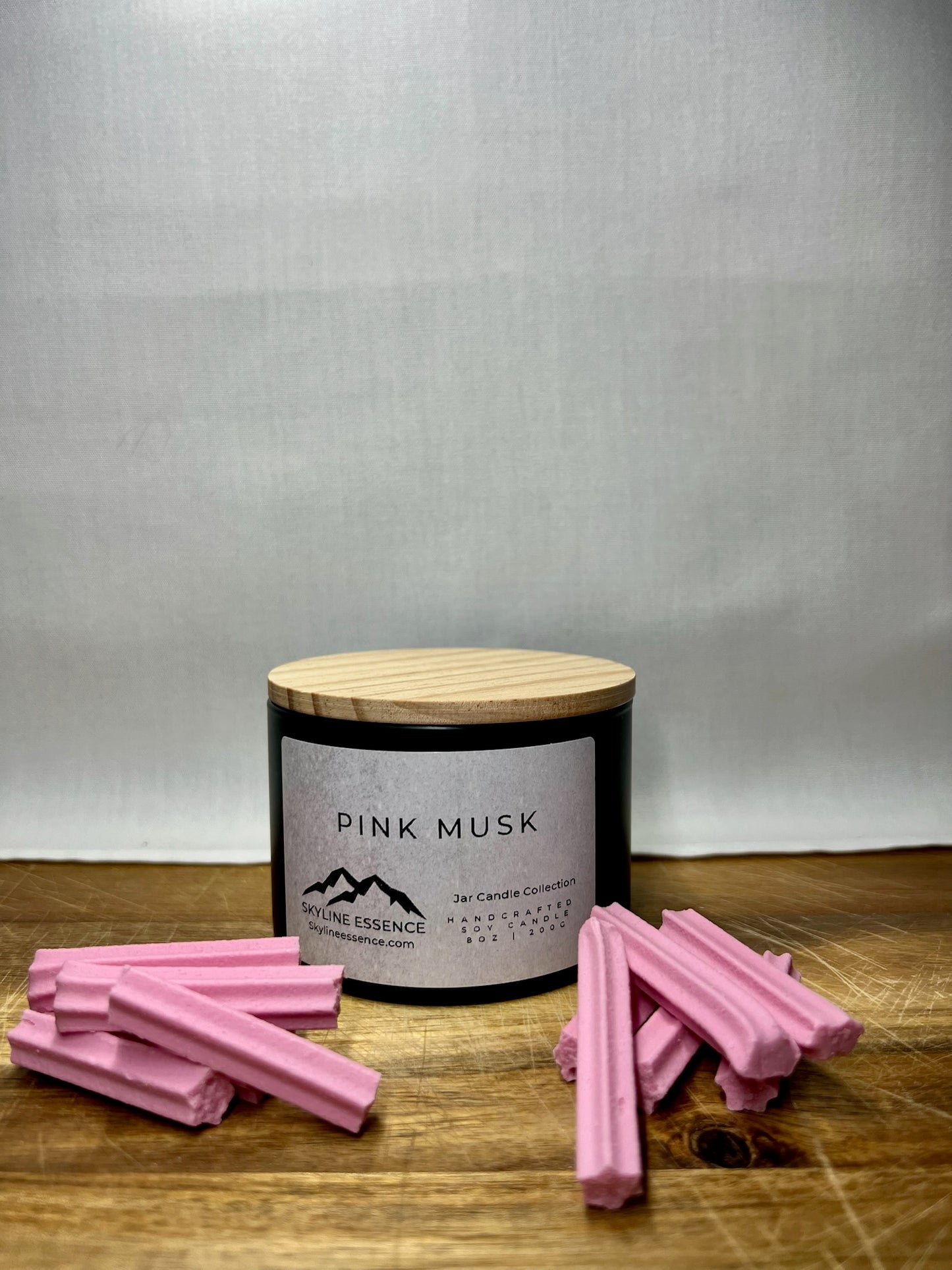 Pink Musk - Matte Black Jars