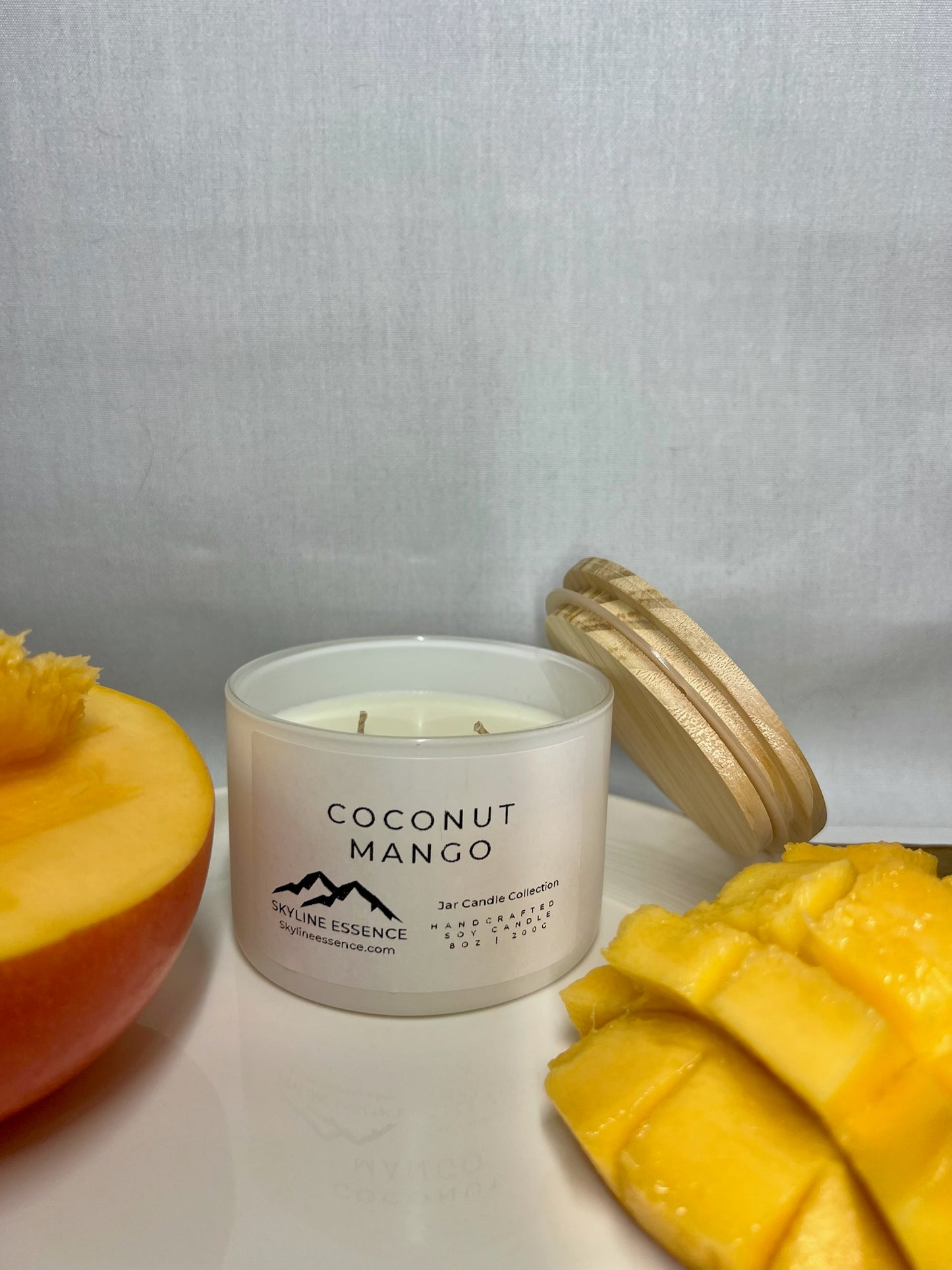 Coconut Mango - Matte White Jars