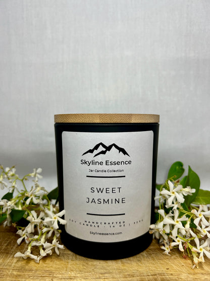 Sweet Jasmine - Matte Black Jars