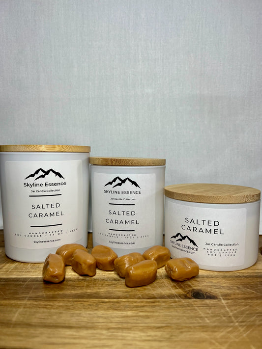 Salted Caramel - Matte White Jars