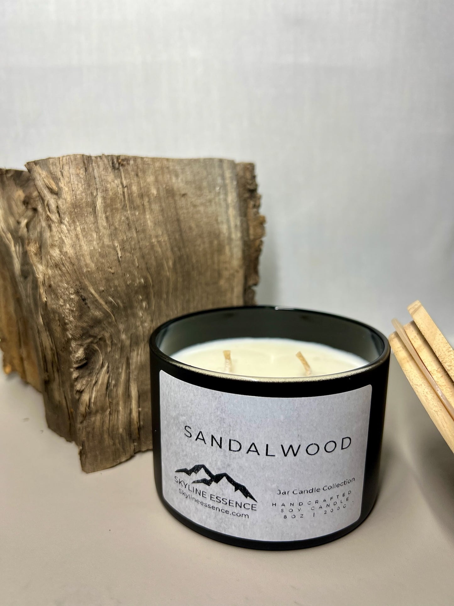 Sandalwood - Matte Black Jars