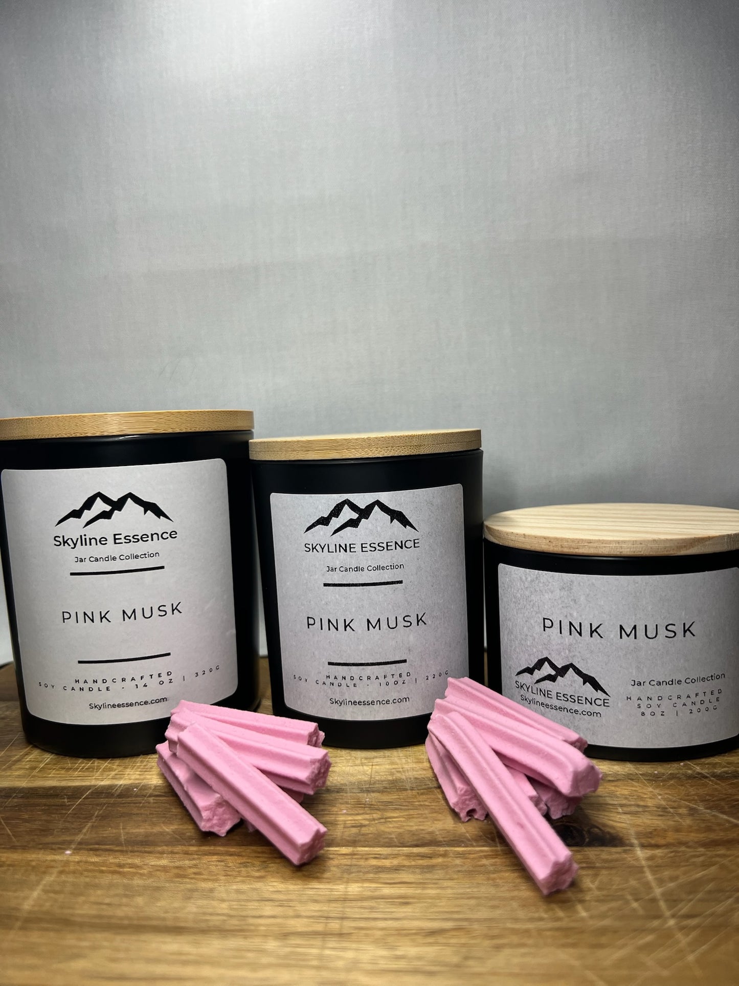 Pink Musk - Matte Black Jars